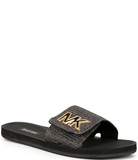 michael kors slides dillards|dillard's Michael Kors sale.